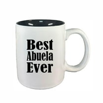 Abuela Coffee Mugs, Best Abuela Ever 11oz Ceramic Coffee Cup Teacup with Handle, Funny Birthday Gifts