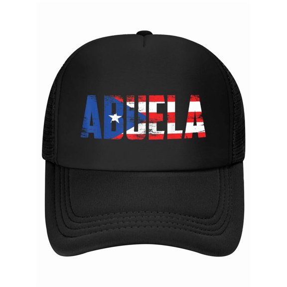 Abuela Puerto Rico Flag Pride Mothers Day Puerto Rican Women Baseball Cap