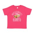 thumbnail image 1 of Abuela and Abuelo's Little Burrito Toddler T-Shirt 2T Cyber Pink, 1 of 3