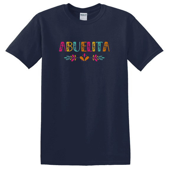 Abuelita Floral Grandma Family Graphic T-Shirt