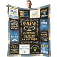thumbnail image 1 of Abuelo Gifts, Gifts for Abuelo, Regalos de Navidad para Abuelo, Christmas Abuelo Gifts in Spanish, Mejor Abuelo Gifts, Best Abuelo Gift from Grandchildren, El Mejor Abuelo Del Mundo Blanket 60"X50", 1 of 6