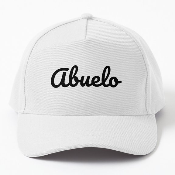 Abuelo Name Baseball Cap, Grandfather Family Appreciation Gift Design, Classic Hat