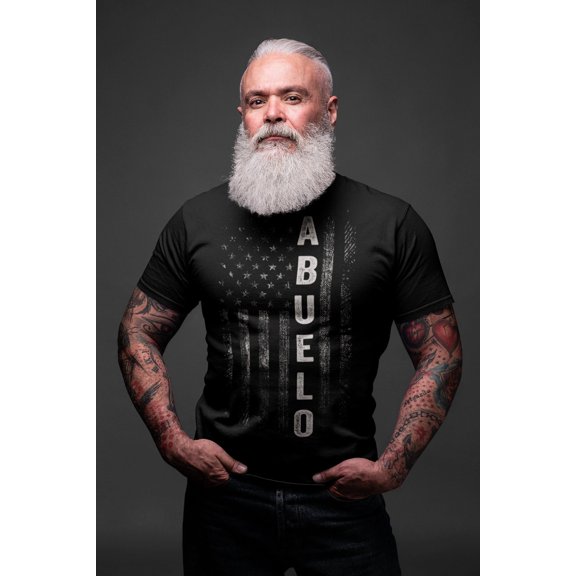 Abuelo USA Flag For Grandpa For Men Best Granddad Grandpa T-Shirt