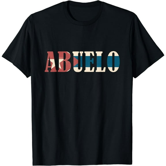 Abuelo Vintage Cuban Flag T-Shirt