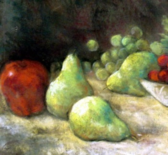 Abundance Still Life II Canvas Art - Jamie Carter (20 x 19)