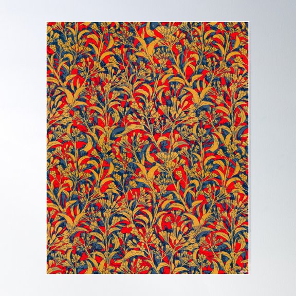 Abundance (Variant 1) Poster Wall Art, Modern Wall Decor For Living Room Bedroom, 8x12 UNFRAMED