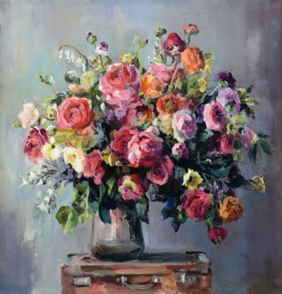 Abundant Bouquet Canvas Art - Marilyn Hageman (24 x 24)