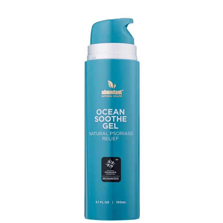 Abundant Natural Health Ocean Soothe Gel | 1.8% Salicylic Acid Infused with  Magnesium and Salt | Control Psoriasis Symptoms, Itching, Irritation,  Redness | Fast Drying, Non-Staining, Unscented (5.1oz)