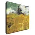 thumbnail image 1 of Abundant by Linda Nickell 18 x 18 Wall Art Print on Canvas Fabric Gold, 1 of 4