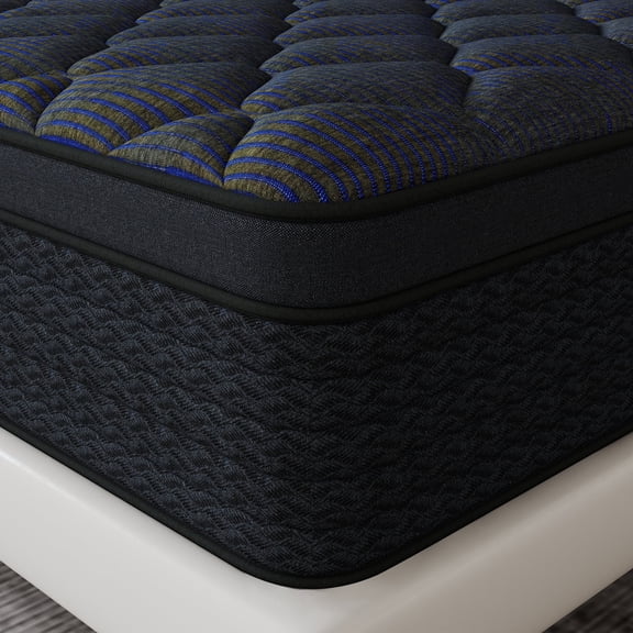Abunitt 14 inch Queen Mattress, Gel Memory Foam & Spring Hybrid Medium Comfort Mattress in a Box,Adult