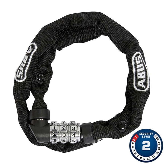 Abus, 1200, Chain with combination lock, 60cm (2')