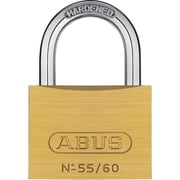 Abus 55/60KA 5601 Brass Body Padlock, Keyed Alike 5601