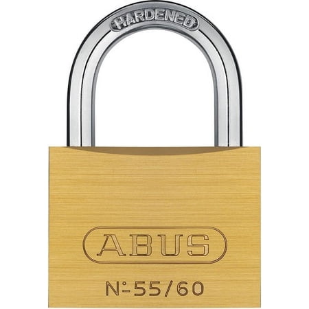 Abus 55/60KA 5603 Brass Body Padlock, Keyed Alike 5603