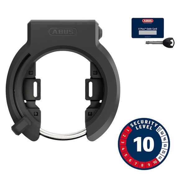 Abus Granit 6950M XPlus Frame Lock, Key, Black
