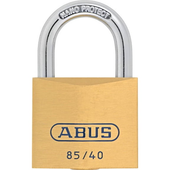 Abus 85/40 KD Brass Body Padlock, Keyed Different