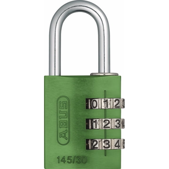 Abus 145/30 Green Combination Padlock