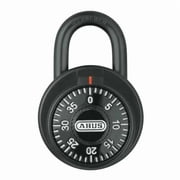 Combination Padlock, Front, Black/Silver 78/50 KC