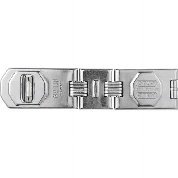 Concealed Hinge Pin Hasp,Fixed,Chrome 110/195
