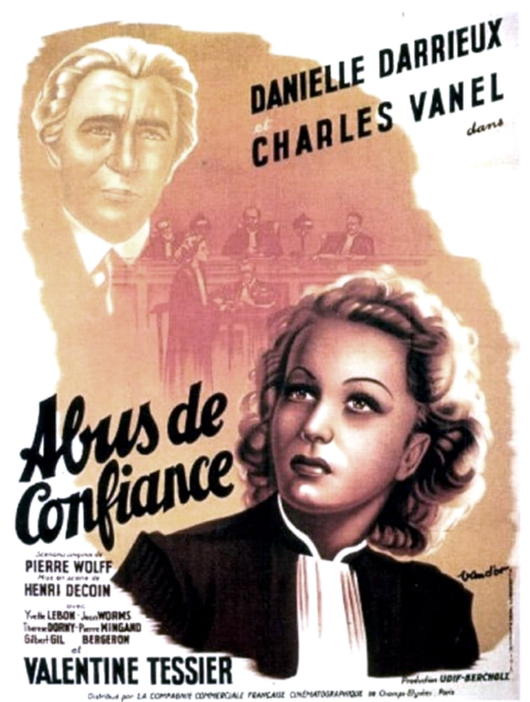 Abus De Confiance Canvas Art - (24 x 36)