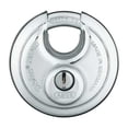 thumbnail image 1 of Abus Keyed Padlock, 63/64 in,Round,Silver 26/90 KA, 1 of 3