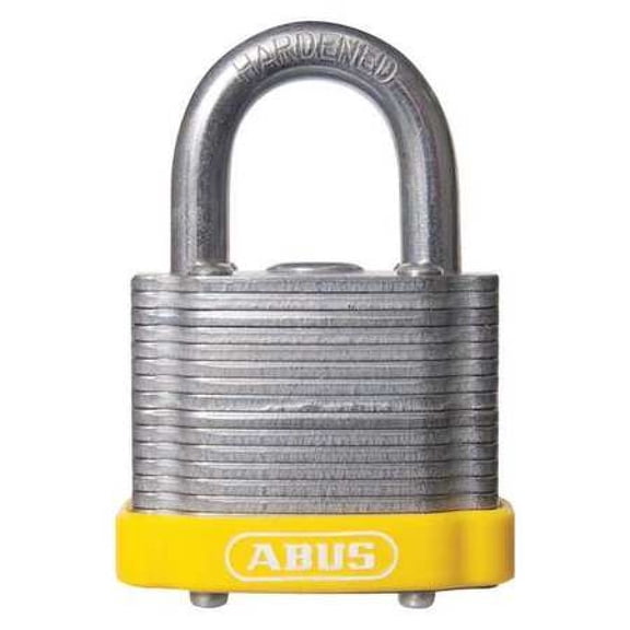 Abus Keyed Padlock,Alike,1-1/2"W,PK3 19341