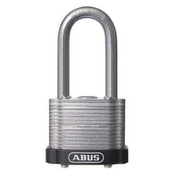 Abus Keyed Padlock,Alike,1-1/2"W,PK6 19373