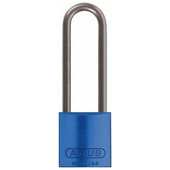 Abus Lockout Padlock,KA,Blue,1-1/2"H 72 HB/40-75 KA Blue