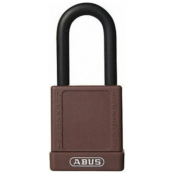 Abus Lockout Padlock,KA,Brown,1-3/4"H 74/40 KA BROWN