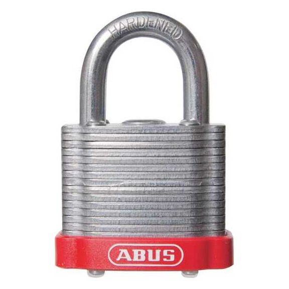 Abus Lockout Padlock,KD,MK,Red,1-3/8"H 41/40 KD Red