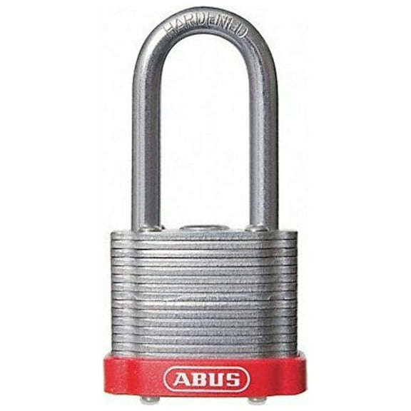 Abus Lockout Padlock,KD,MK,Red,1-3/8"H 41HB/40 KD Red