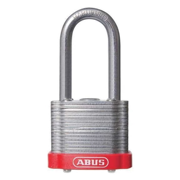 Abus Lockout Padlock,KD,MK,Red,1-3/8"H 41HB/40 KD Red