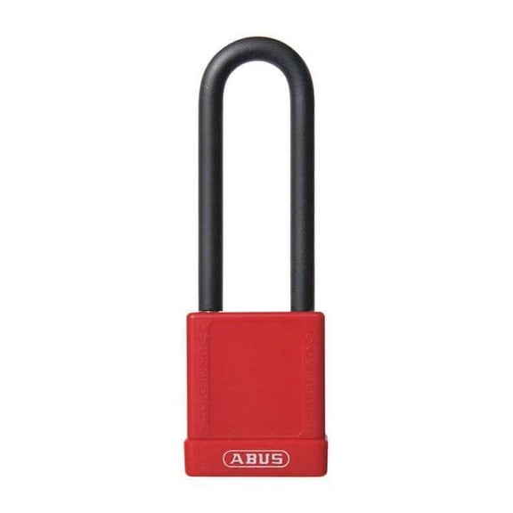 Abus Lockout Padlock,KD,Red,3" H 74HB/40-75 KD RED