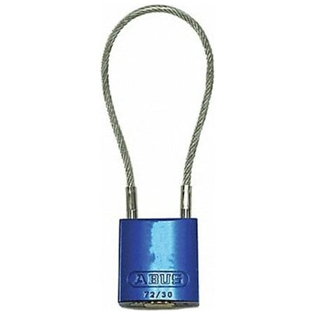 Abus Lockout Padlock,Key Different,Blue Body 13009