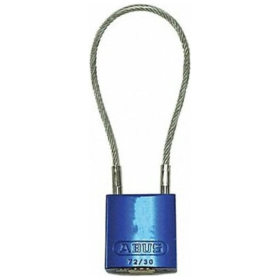 Abus Lockout Padlock,Key Different,Blue Body 13009
