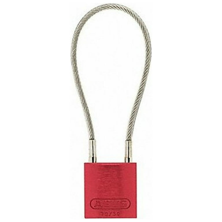 Abus Lockout Padlock,Key Different,Red Body 13027 - Walmart.com