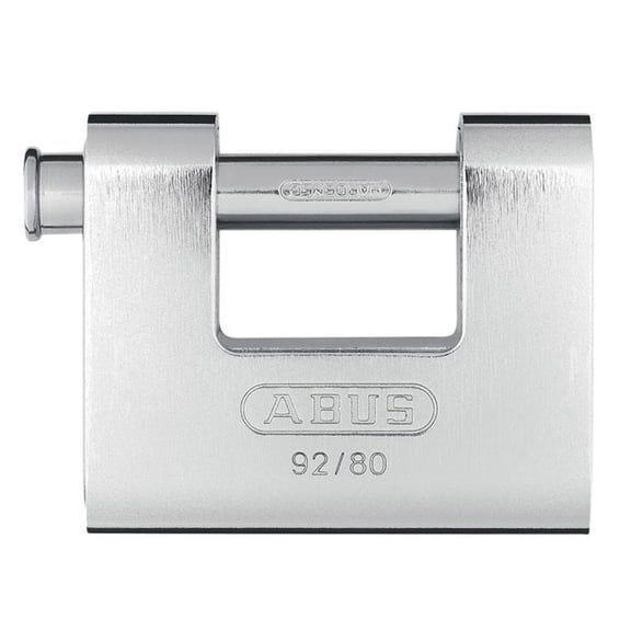 Abus Mechanical 92 Series Monoblock Shutter Padlock
