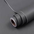 thumbnail image 1 of Abyssaly 15.7" x 236" Dark Grey Peel and Stick Wallpaper Removable Self-Adhesive Contact Paper Thicken Paper for Cabinet Shelf Liner Wall Backdrop, 1 of 8