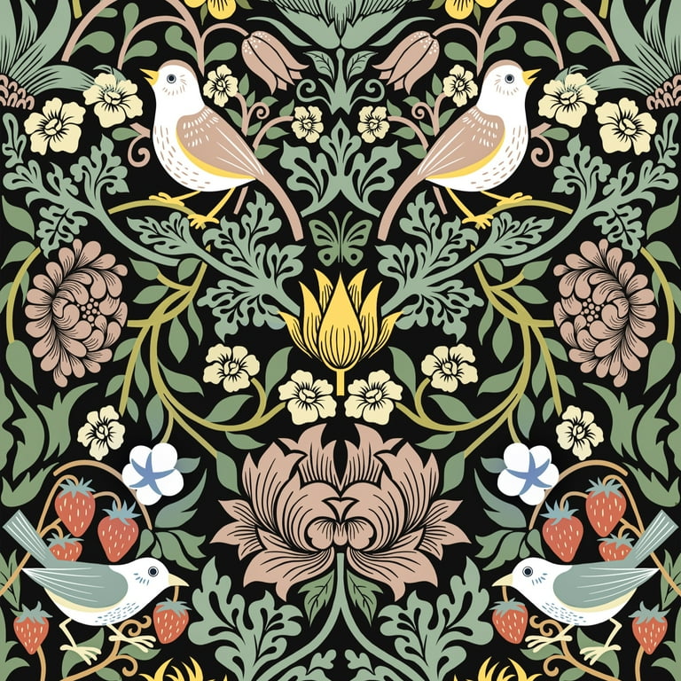 Abyssaly Vintage Classics Wallpaper 17.7" x 118" Peel and Stick Wallpaper  Removable Embossed Self Adhesive Wallpapaer Vinyl Wall Paper for Wall Decor  ...