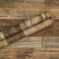 thumbnail image 1 of Abyssaly 17.7" x 236" Peel and Stick Faux Wood Wallpaper Brown Self Adhesive and Removable Plank Wallpaper Easy to Apply Home Decorative for Cabinets Shelf Liner Closet, 1 of 9