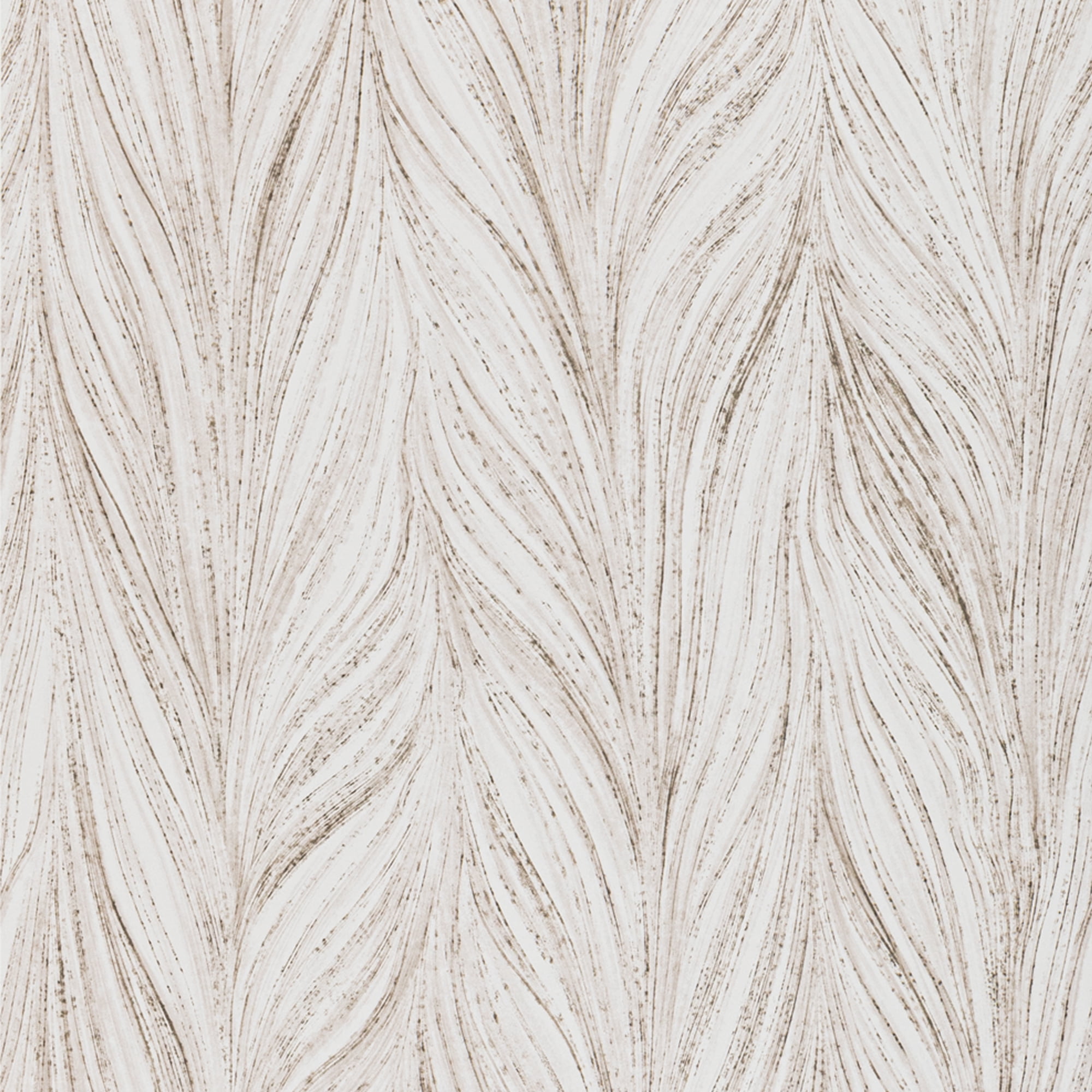 Abyssaly Beige Peel and Stick Wallpaper Self Adhesive Removable Leaf Wallpaper, 17.3 in×118 in