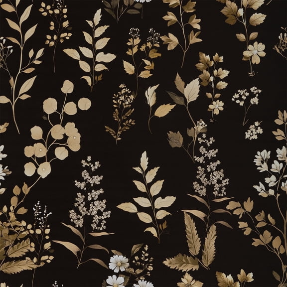 Abyssaly Floral Peel and Stick Wallpaper 17.5-in x 118-in Self-Adhesive Removable Wallpaper