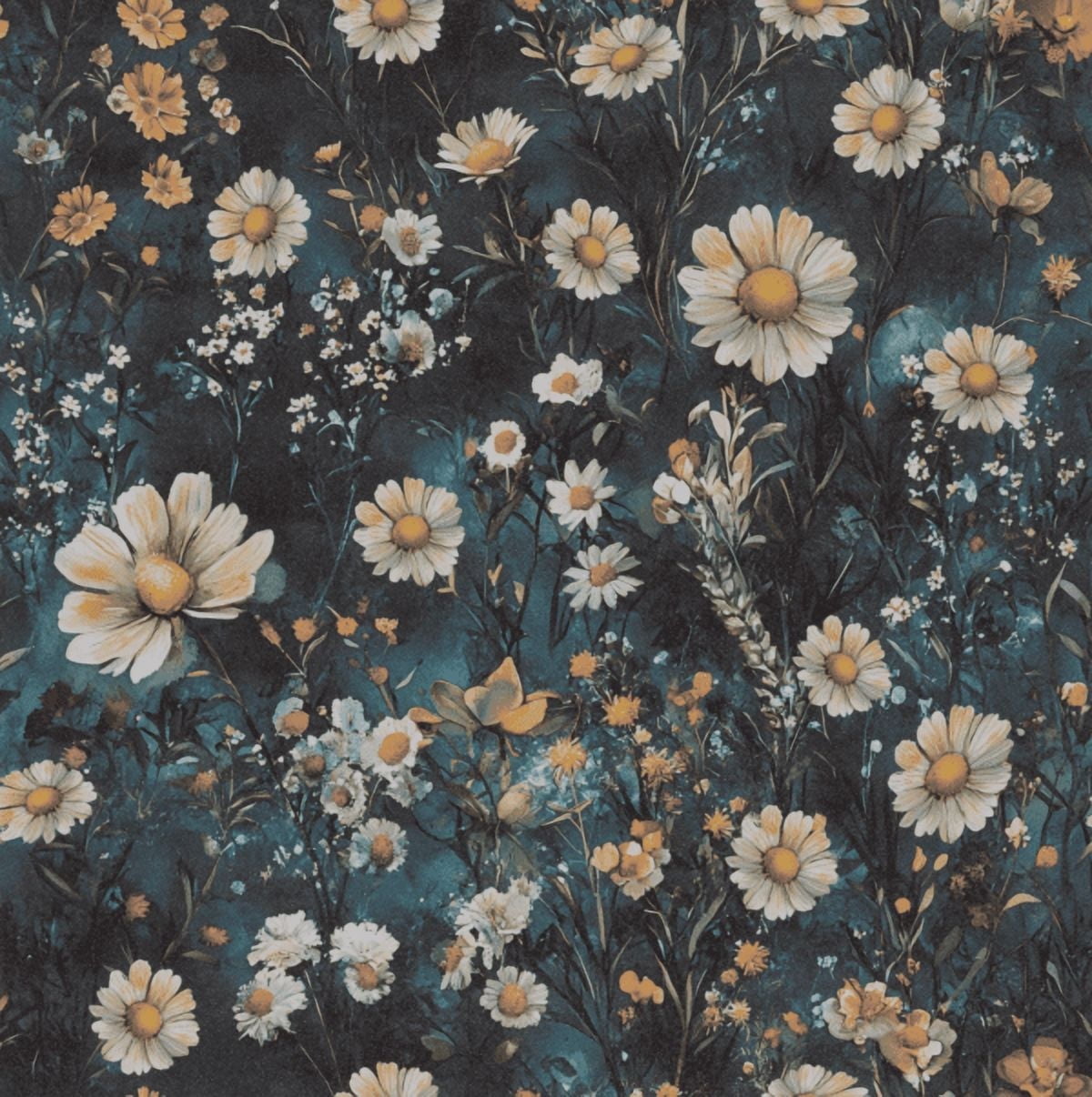 Abyssaly Floral Peel and Stick Wallpaper 17.5-in x 118-in, Removable Self-Adhesive Wallpaper, Vintage Vinyl Contact Paper Suitable for Home Walls Cabinet Bedroom