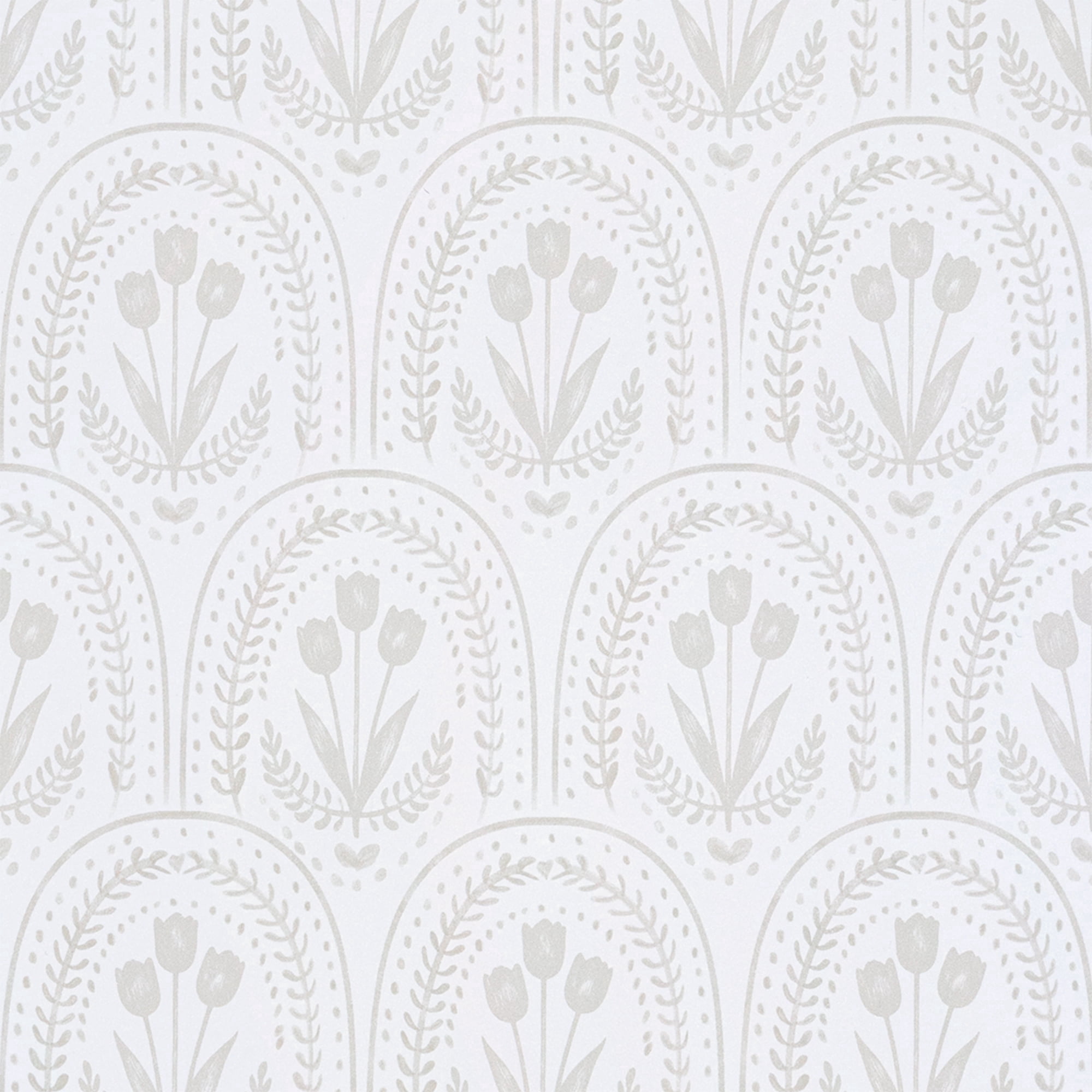 Abyssaly Floral Wallpaper, 17.3" x 118" Tulip Peel and Stick Wallpaper Self-Adhesive Removable Contact Paper for Cabinets, Home Decoration, Wall Covering, Antique Furniture Renovation