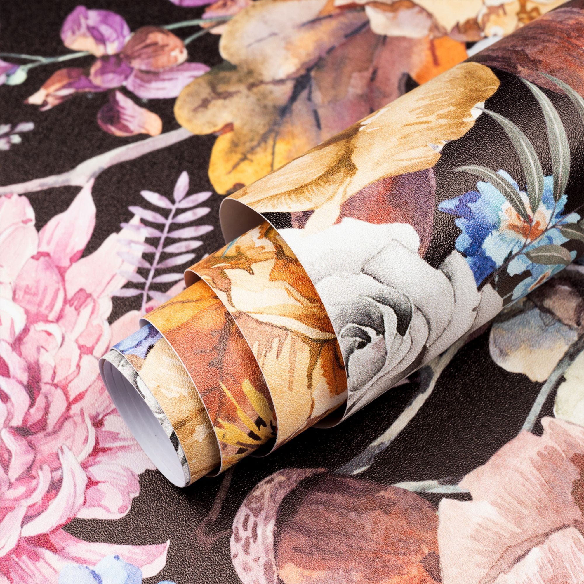 Abyssaly Peel and Stick Wallpaper Floral Wallpaper 17.7" x 118