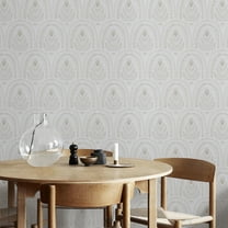 Abyssaly Peel and Stick Wallpaper 17.3 in×393 in Modern Wall Paper Boho Self-Adhesive Removable Wallpaper