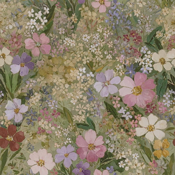 Abyssaly floral Wallpaper, 17.3" x 118" Peel and Stick Wallpaper Art Self-Adhesive Removable Contact Paper for Cabinets, Home Decoration, Wall Covering, Antique Furniture Renovation