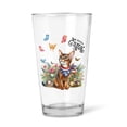 thumbnail image 1 of Abyssinian Celebrates Spring and Enjoys a Happy Easter 16oz Pint Beer Glass Mug Cat Lover Kitten Owner Gifts Beer Glasses Cup - 02001, 1 of 5