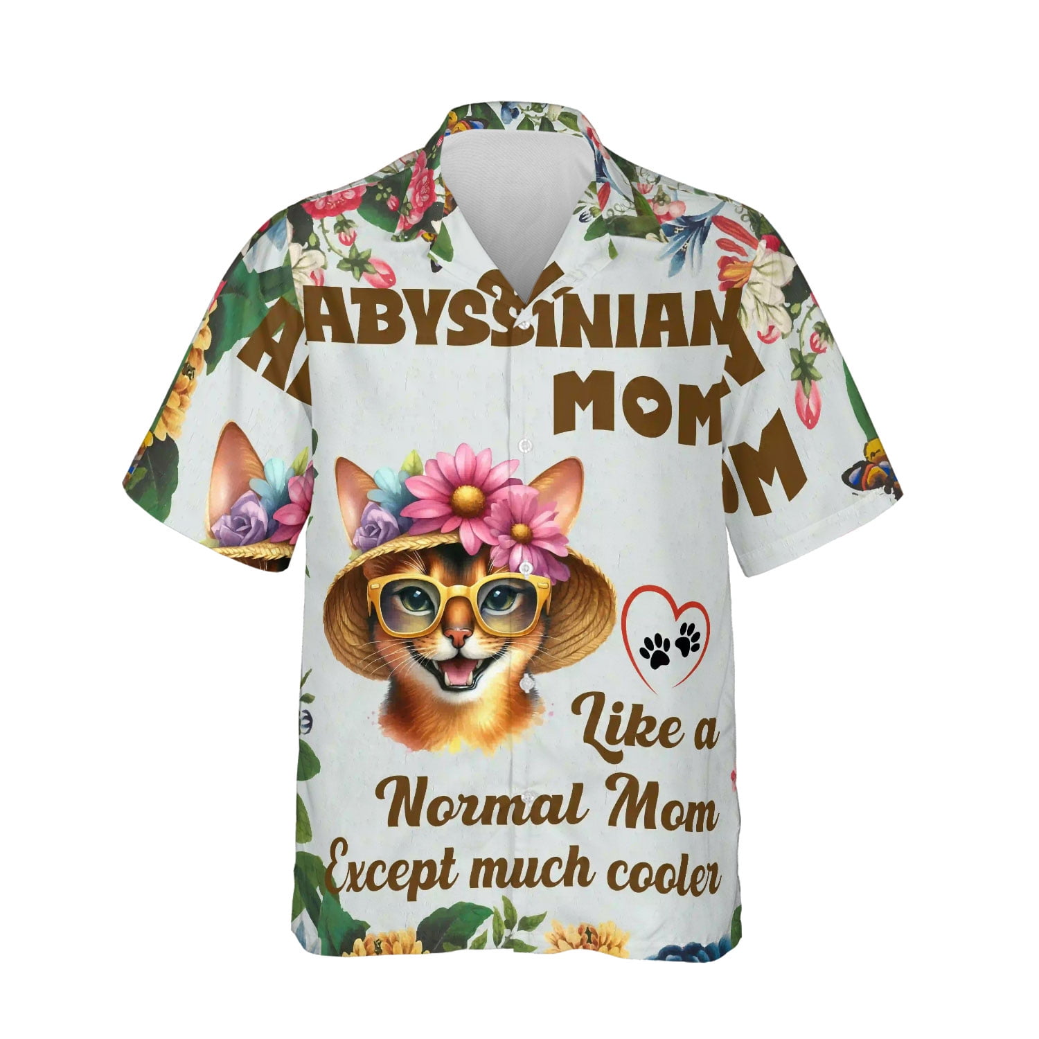 Abyssinian Mom Like a Normal Mom Except Much Cooler Happy Mother's Day ...