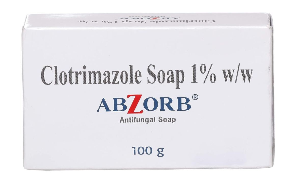 Abzorb Medicated Antifungal Soap for Fungal Infections, Ringworm, Skin