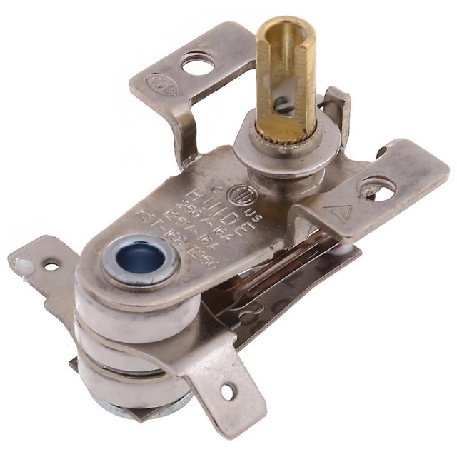 Ac 250v 16a Adjustable 90 Celsius Temperature Switch Bimetallic Heating